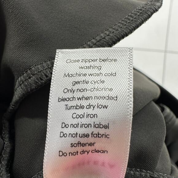 Athleta Pants Womens 4 Gray Green Stellar Trouser Pocket Athletic Casual Commute - Picture 6 of 12